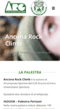 Mobile Screenshot of anconarockclimb.it
